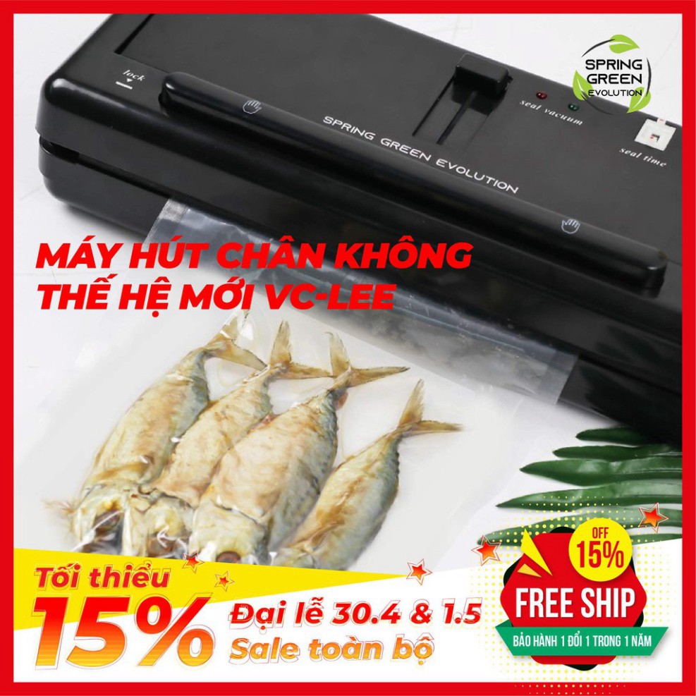 Máy Hút Chân Không VC LEE Hút Mọi Loại Túi,Không Lo Kén Túi,Hút Cực Nhanh,Khỏe.Hàng SGE Thailand Chất Lượng Cao Số 1 ! f