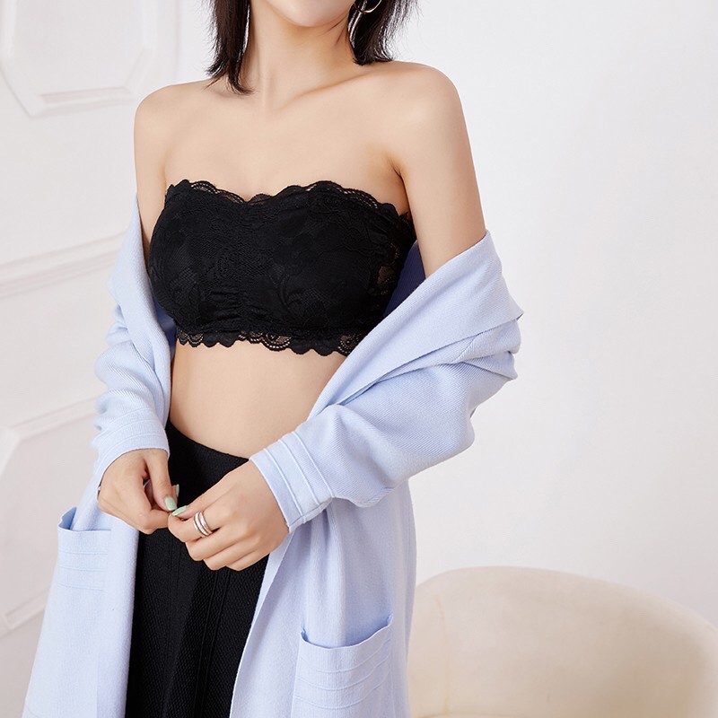 Bralette Ren Quây Móc Cài không dây kèm đệm mút cao cấp QUINN BRA AB868 - Áo Ngực cotton không gọng mặc trễ vai, hai dây