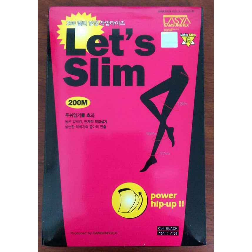 Quần tất Hàn Quốc làm thon chân Let's Slim