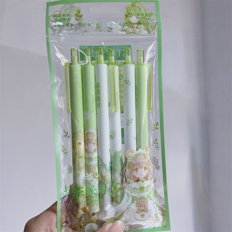 Bút Mực Gel Màu Đen Phong Cách Truyện Tranh Cổ Điển Chất Lượng Cao