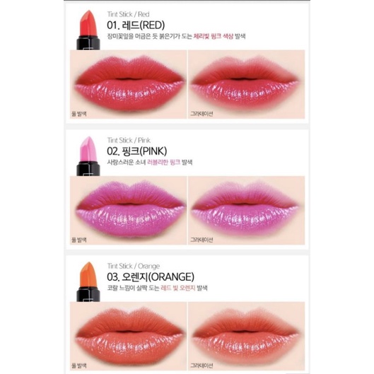 Son dưỡng môi Locean lâu trôi,bền màu Hàn Quốc Chính Hãng