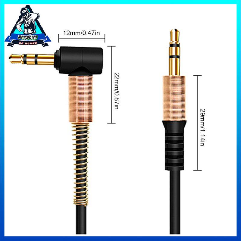 [Fitslim] 3.5mm Audio Cable Cable Male To Male Car Aux Auxiliary Audio Cable Cord
