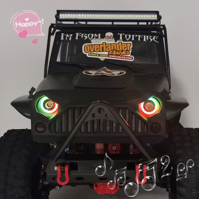 Đèn Pha Led 17mm Cho Xe 1 / 10 Axial Shell D90 Rc Crawler Body Rock Scx10