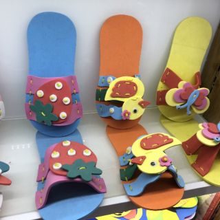 Dép thực hành khâu kĩ năng cho trẻ mầm non