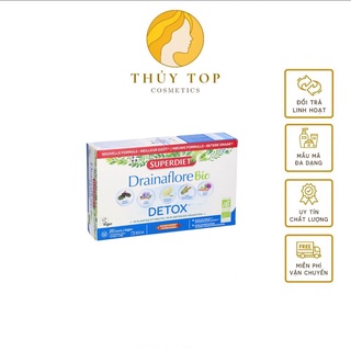 Nước Uống Thải Độc Chuyên Sâu Dạng Ông Superdiet Drainaflore Bio Detox