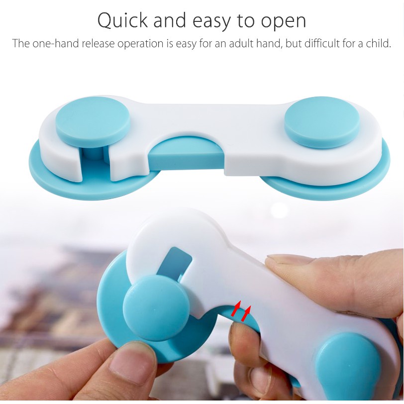 Khóa Cửa Tủ/Ngăn Kéo Bảo Vệ An Toàn Tùy Chỉnh Cho Trẻ Em