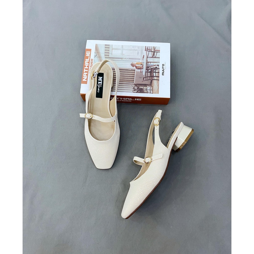 Sandal bít mũi dây ngang 3cm MT3150