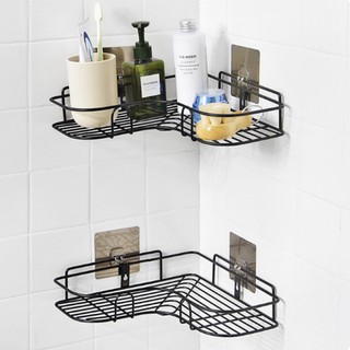 KỆ GÓC ĐỂ ĐỒ BẰNG SẮT ko CẦN KHOAN ĐỤC