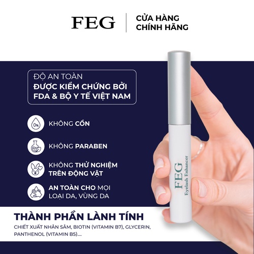 Dưỡng mi FEG EYELASH ENHANCER DƯỠNG MI DÀI_3ml