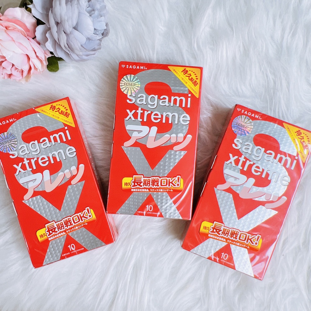 Bao Cao Su SAGAMI Xtreme Feel Long Gân Gai Siêu Mỏng ,mang đến sự mới mẻ,kéo dài cho cuộc yêu