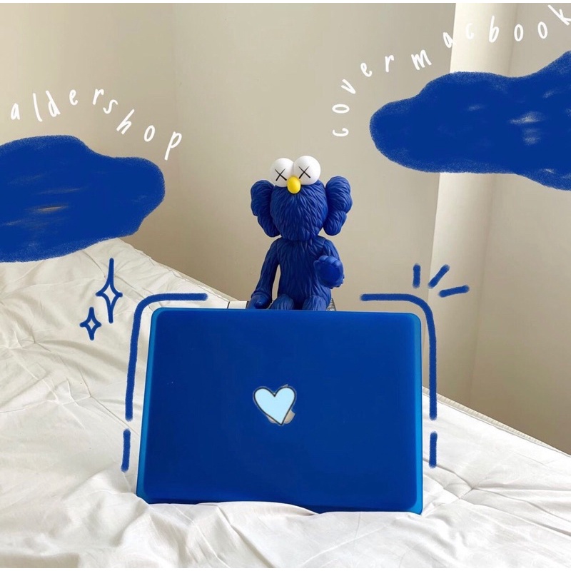 Ốp lưng / cover Macbook xanh dương đậm Aldershop