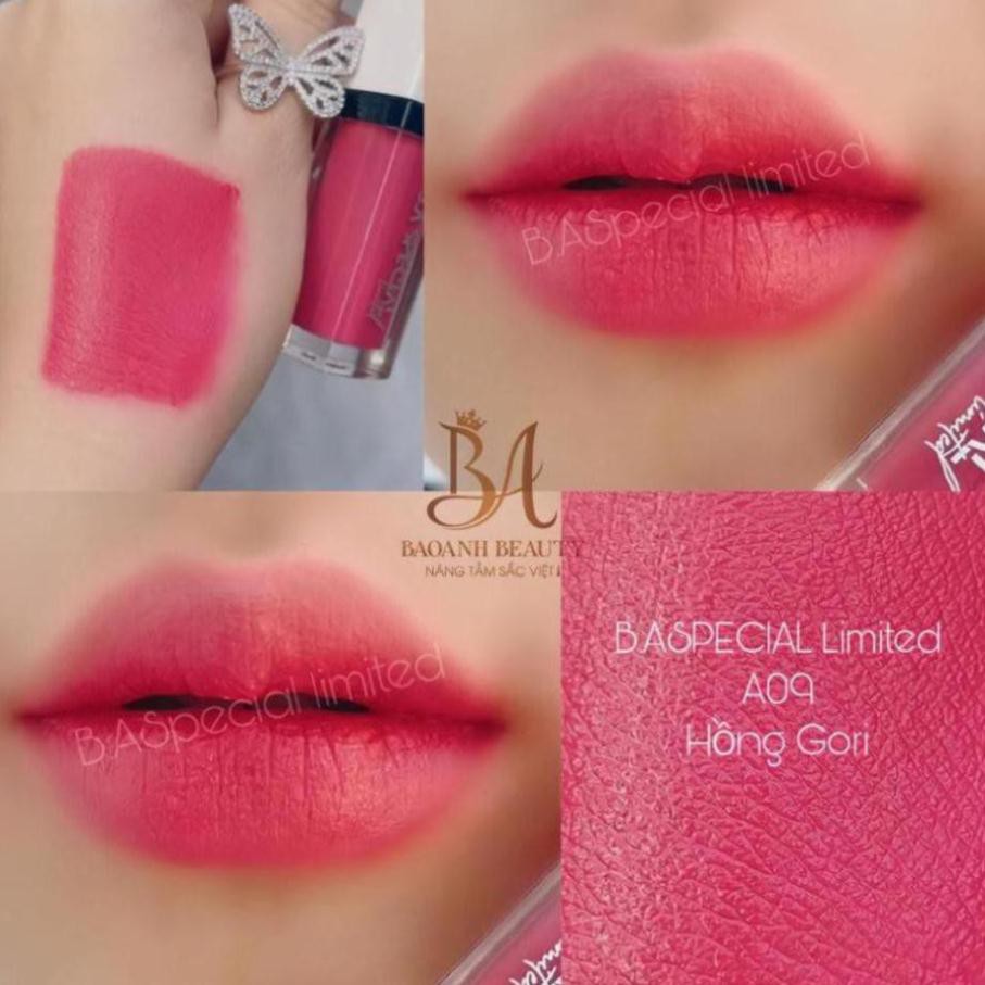 New New!  [A09 Hồng Gori] Son B.A Special Limited – Son Hữu Cơ Không Chì Siêu Lì – Màu Son Ngọt Ngào Tươi Sáng | BigBuy360 - bigbuy360.vn