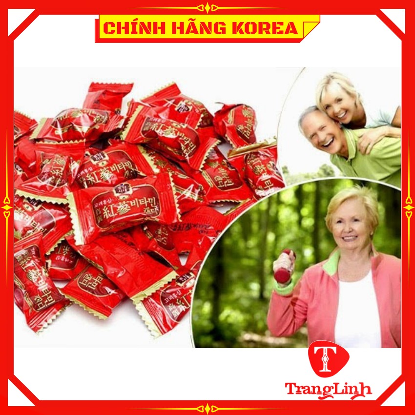 Kẹo hồng sâm hàn quốc, gói 200gr - Kẹo sâm Samsung chính hãng - tranglinhkorea