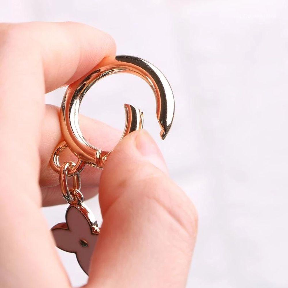 ELEGANT Dây Đeo Túi Xách Có Thể Tháo Rời Họa Tiết Cỏ Bốn Lá
