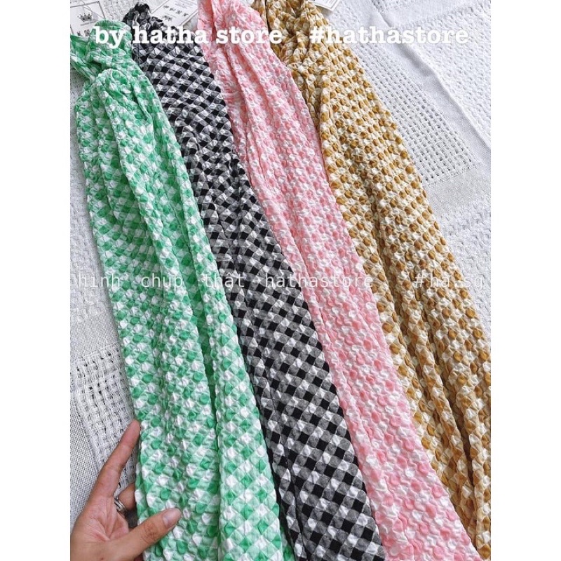 Pass - ĐẦM BODY SỌC XỐP NHĂN