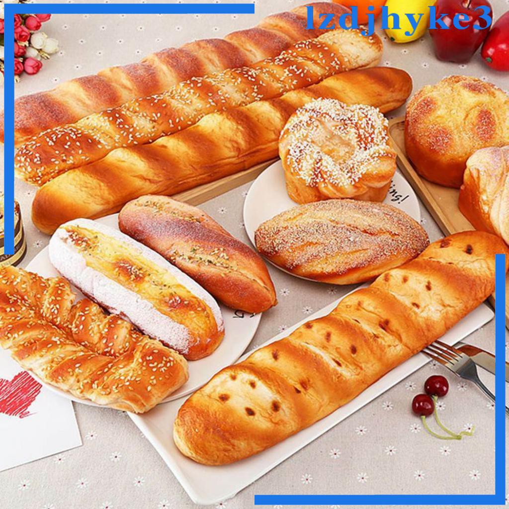 Bánh Mì Giả Màu Sắc Tươi Sáng Dùng Để Trang Trí