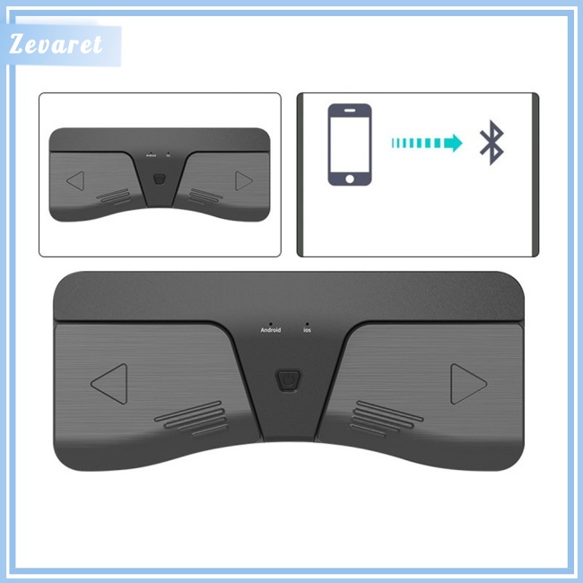Bàn Đạp Chân Bluetooth Không Dây Thông Minh Zevaret Cho Guitar