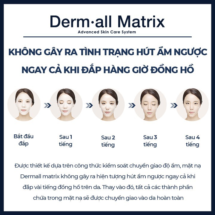 [NHẬP KHẨU CHÍNH HÃNG] Mặt nạ dưỡng trắng da cao cấp Dermall Matrix 35g