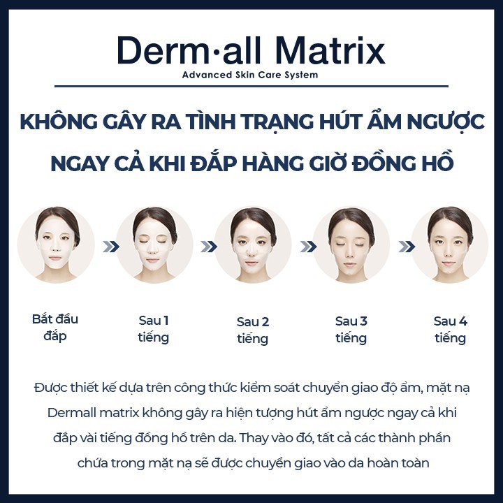 Mặt nạ dưỡng trắng da cao cấp Dermall Matrix 35g