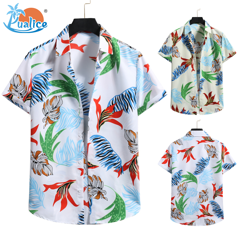 Áo Sơ Mi Tay Ngắn In Họa Tiết Thời Trang Cho Nam