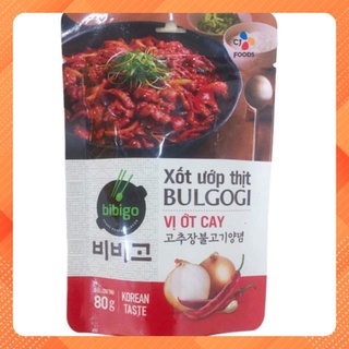 Xốt ướp thịt cay Bulgogi gói 80g