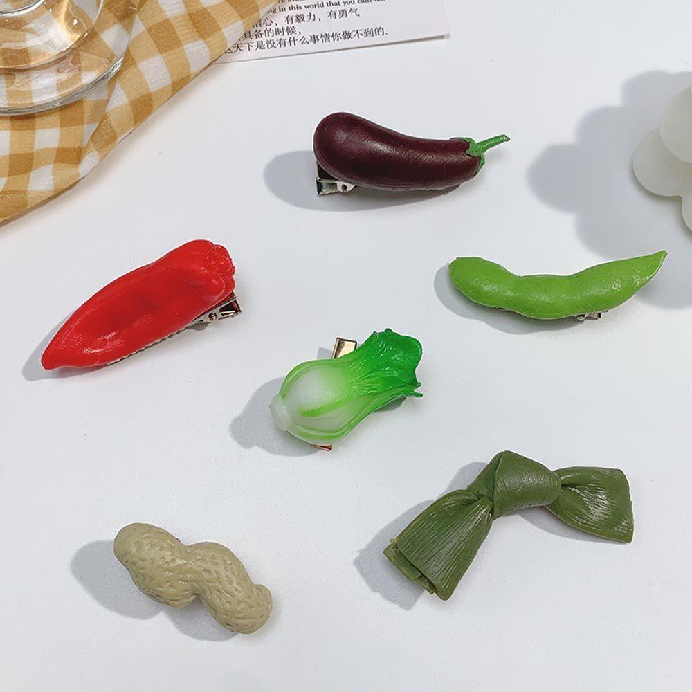 Kẹp Tóc Nữ Hình Hạt Đậu Phộng Dễ Thương