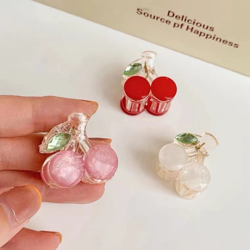 Kẹp Tóc Hình Quả Cherry Dễ Thương Cho Bé Gái