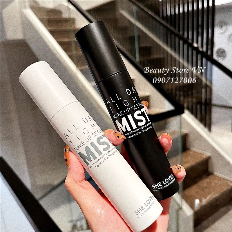 [ĐỌC MÔ TẢ💋] Xịt Khóa Nền Giữ Makeup Lâu Trôi Setting Spray 120ML