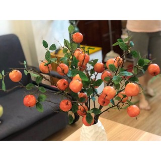 Cành táo giả siêu đẹp như thât decor Tết có sẵn