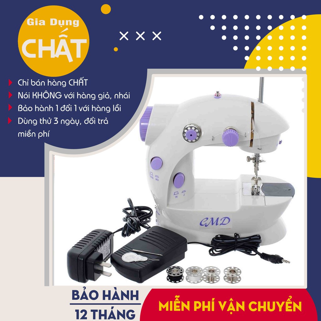Máy May Để Bàn - Máy Khâu Mini Gia Đình SIêu Tiện Lợi Cho Gia Đình