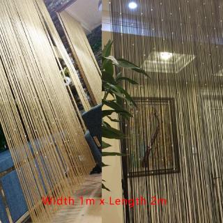 Rèm cửa dây chuỗi hạt pha lê acrylic chiều rộng 1m x 2m