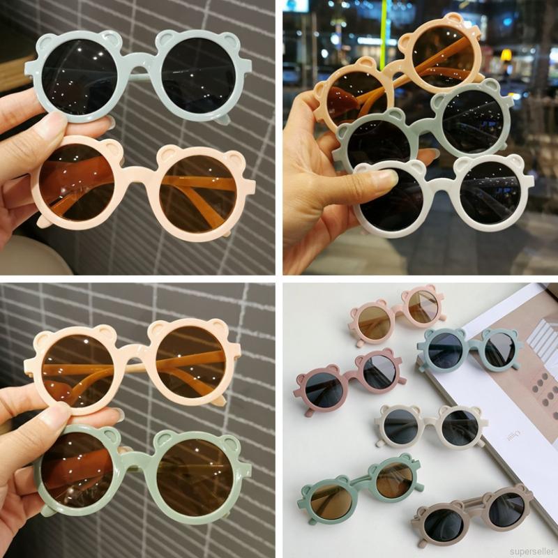 Kính mát tai gấu đáng yêu dành cho bé