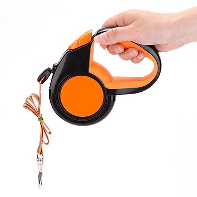 Dây dắt tự động/ Dây rút tự động dài 3m, 5m, 8m dành cho chó mèo
