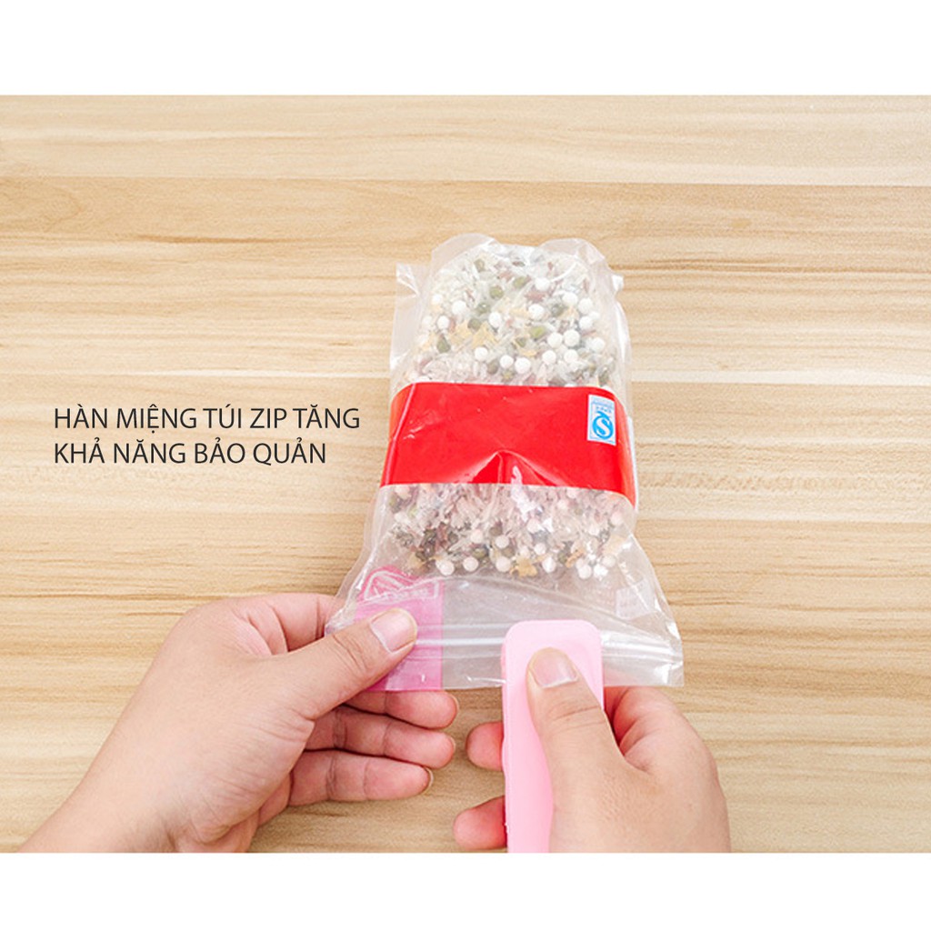 Dụng cụ hàn miệng túi cầm tay dùng pin giúp bảo quản thực phẩm (không bán kèm pin) - buyone - BOPK131