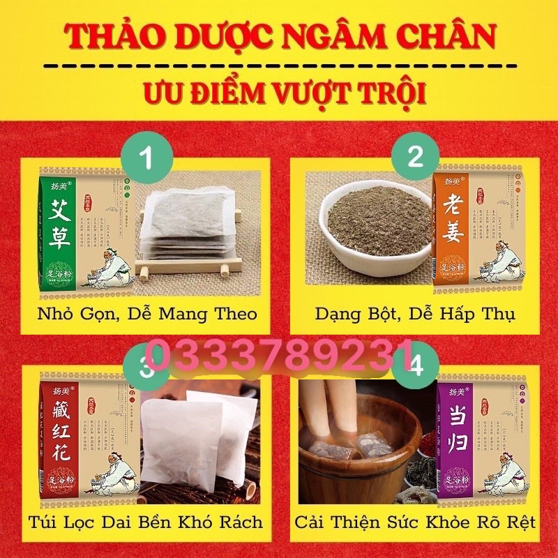 Thảo Dược Ngâm Chân Tại Nhà Hỗ Trợ Lưu Thông Khí Huyết, Hết Đau Mỏi Xương Khớp