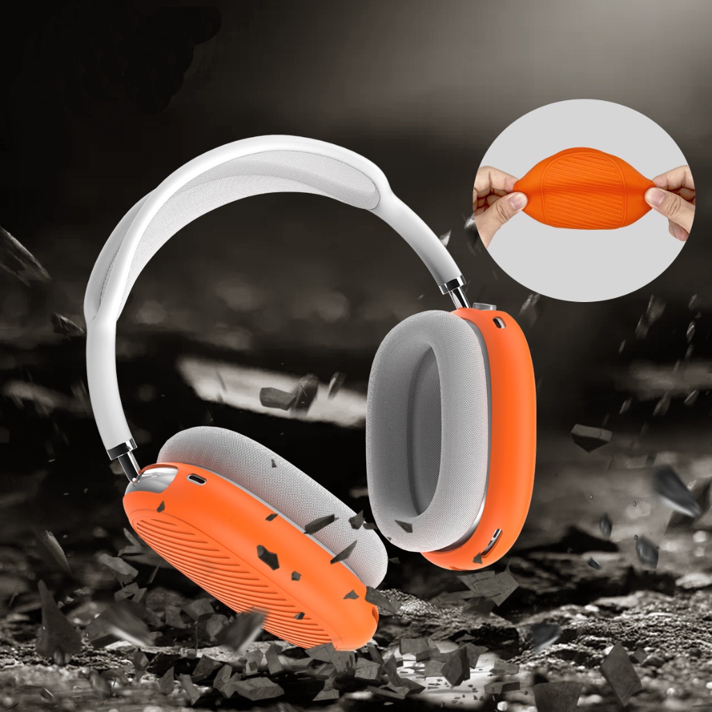 Ốp Hộp Đựng Tai Nghe Nhét Tai Silicon Mềm Chống Trầy Cho AirPods Max