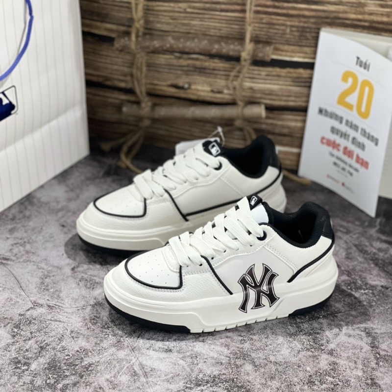 Giày Thể Thao MHSneakers In UV Chữ NY Đế Bằng Mới Nhất 2022