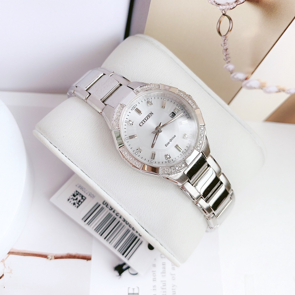 Đồng hồ nữ dây thép Citizen EW2460 56A Riva Woman