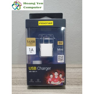 Củ sạc Pisen 1A
