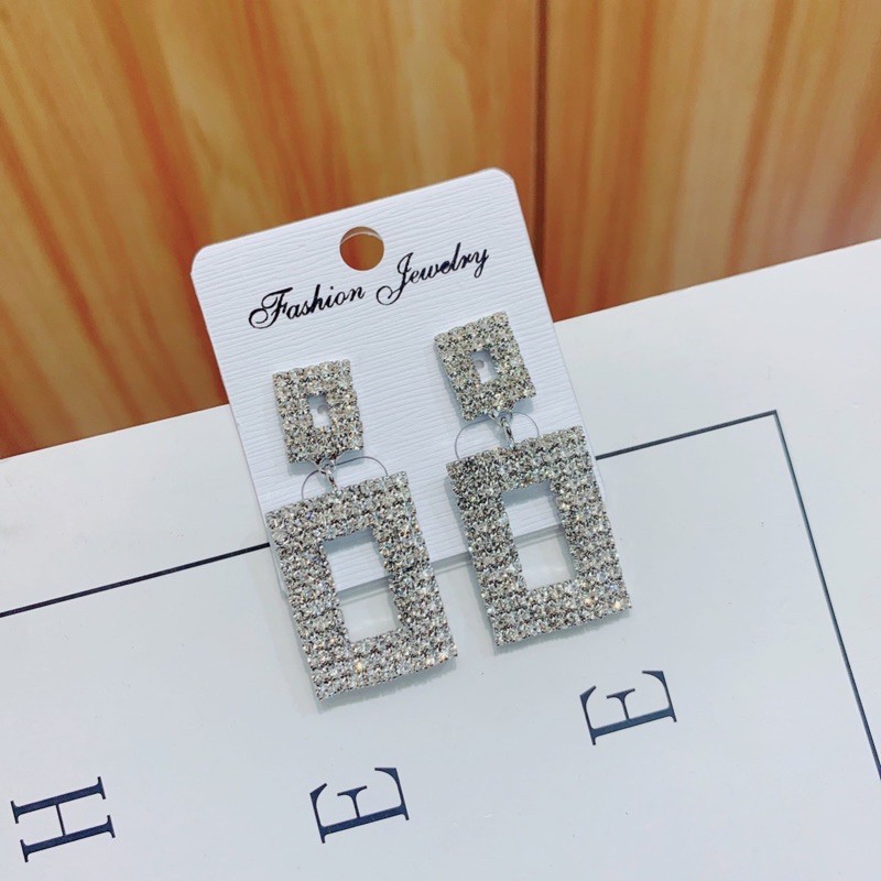 Hoa tai hàng quảng châu full đa lấp lánh