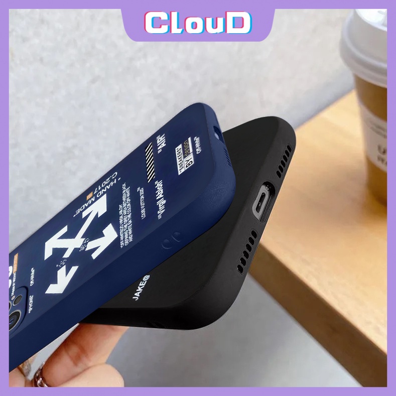 OFF-WHITE Ốp Điện Thoại Cạnh Mềm Chống Sốc Cho Xiaomi Mi 11 Lite 10T 10 Redmi 10 9A 9t 9 9c POCO M3 Pro X3 NFC Note10 10s 10pro 9 8