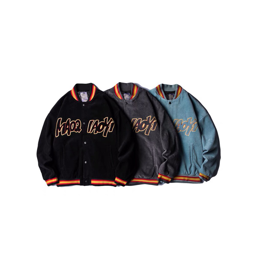 Áo Khoác Bomber/ Áo Khoác Kaki Bomber jacket Nhung Tăm Nam Nữ Unisex HOT TREND
