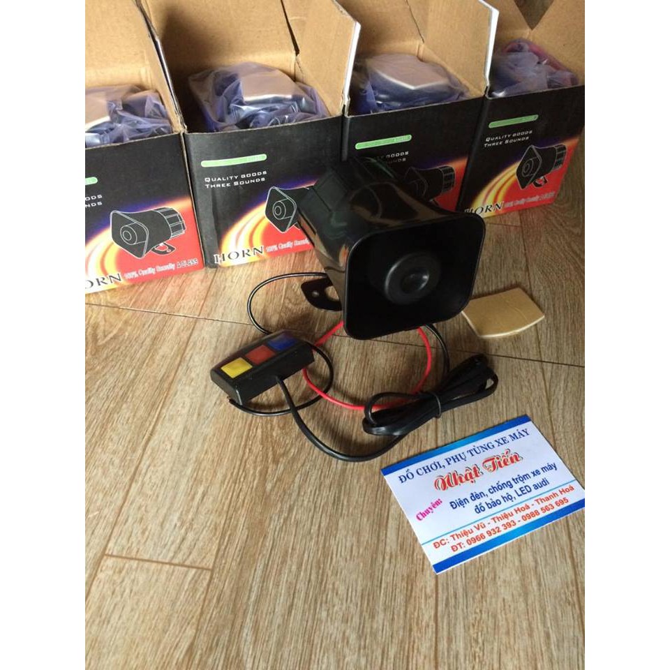 Còi Ngân 8 Tiếng Âm Thanh Cực Chất Cho Ô tô, xe Máy, Còi Ngân JACC- CNJ