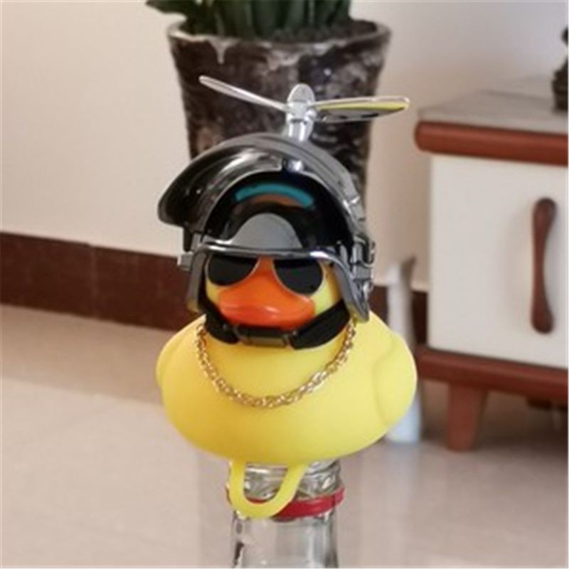 Vịt cao su đồ chơi 9 kiểu dáng độc đáo dùng trang trí xe hơi