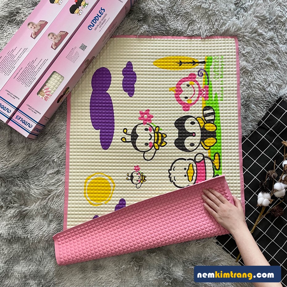 Tấm lót cao su chống thấm em bé Malaysia - THOÁNG KHÍ, NHIỀU MẪU MÃ