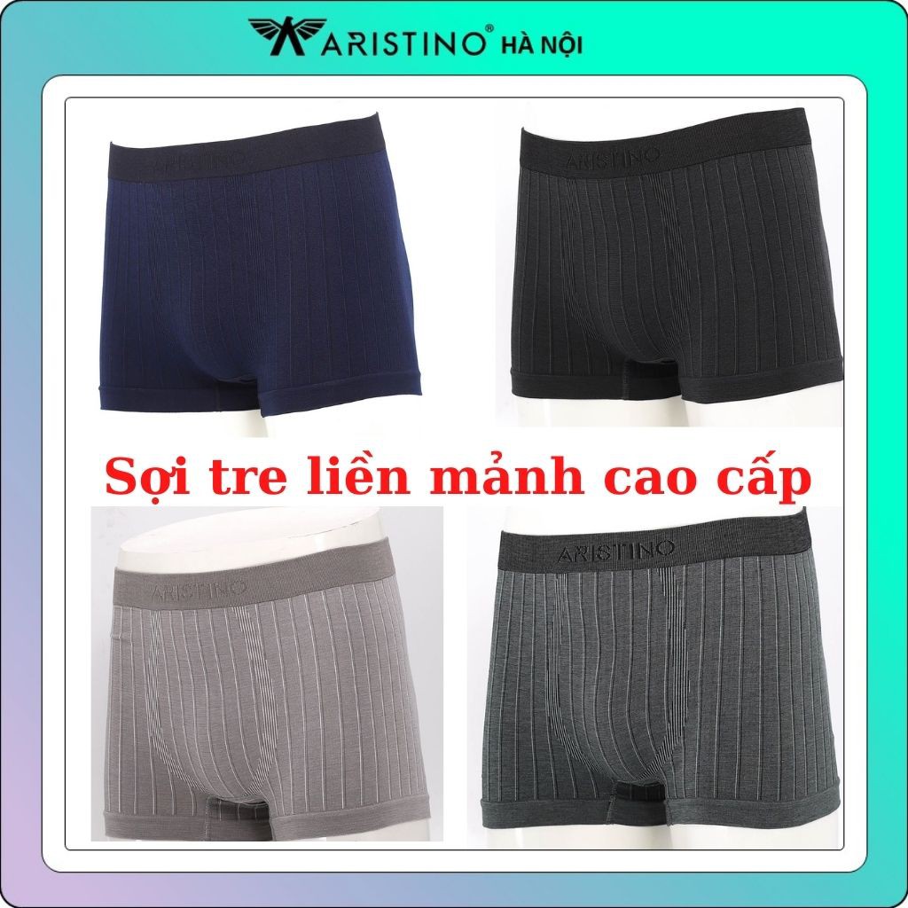 Quần sịp đùi nam liền mảnh ARISTINO ko cạp co giãn 4 chiều AD15- tag 150k/c