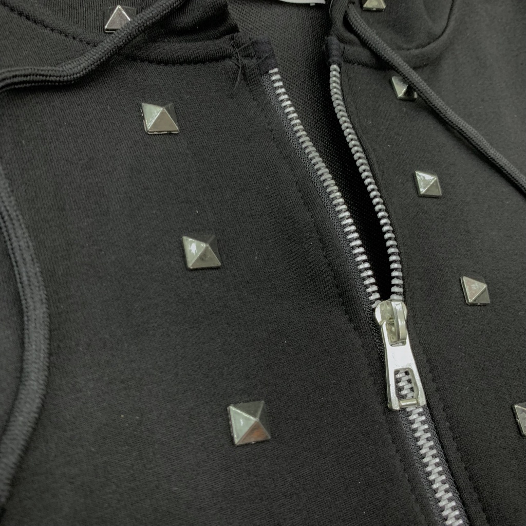 Áo khoác hoodie nam nữ VLTN tag đá chạy viền mũ khoá chất nỉ chân cua dày dặn dễ phối đồ