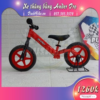 Xe chòi chân cho bé từ 1.5 đến 6 tuổi Ander Pro - Hợp kim thép, sơn tĩnh điện, nặng 2.9kg