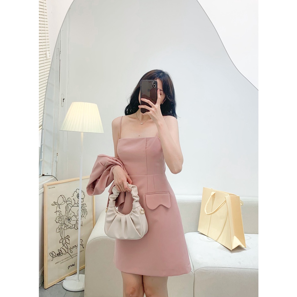 NEWDAY_Đầm 2 dây Jelly