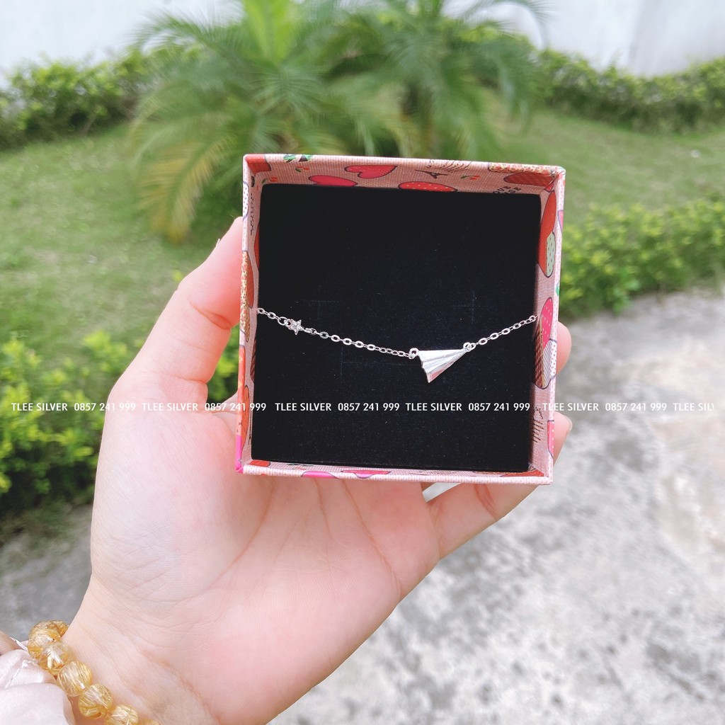 Dây chuyền bạc tlee, vòng cổ máy bay cá tính - TleeJewelry